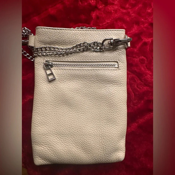 Zadig & Voltaire Rock phone pouch in almond beige - Picture 5 of 8